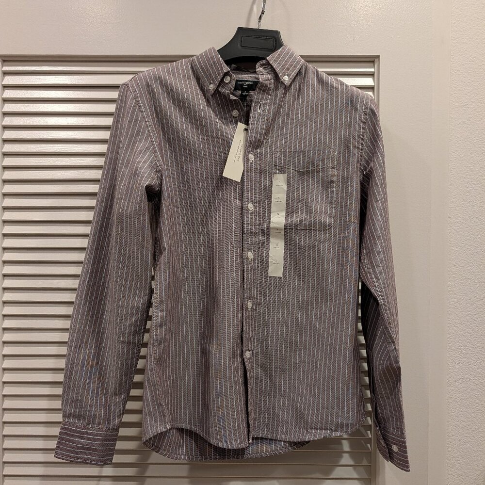 Men's Banana Republic Slim-Fit Oxford Shirt, Size Small